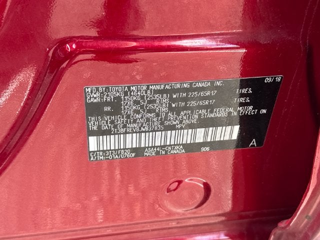 2018 Toyota RAV4 LE