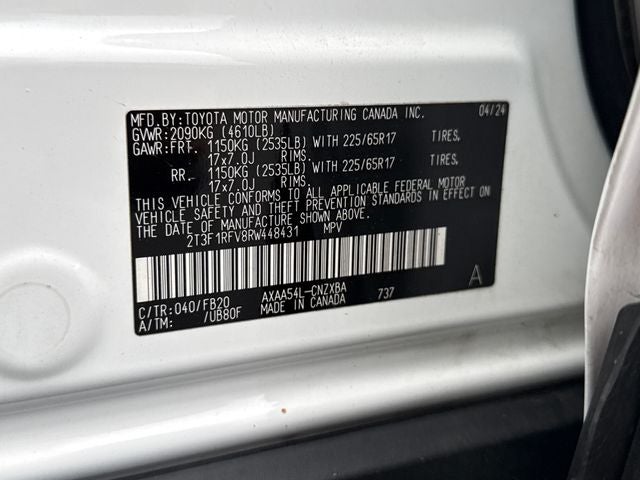 2024 Toyota RAV4 LE