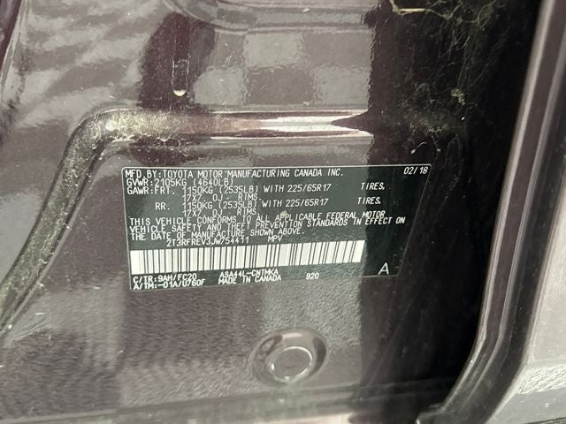 2018 Toyota RAV4 XLE