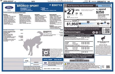 2025 Ford Bronco Sport Outer Banks