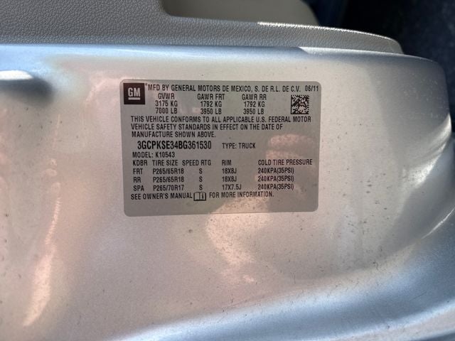 2011 Chevrolet Silverado 1500 LT