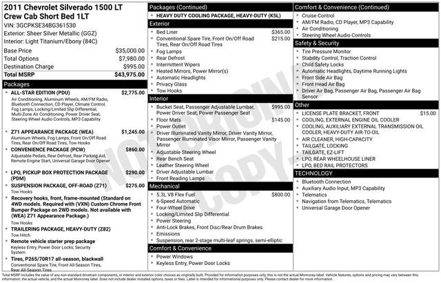 2011 Chevrolet Silverado 1500 LT