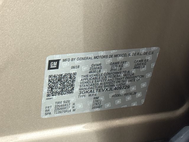 2018 GMC Terrain SLE