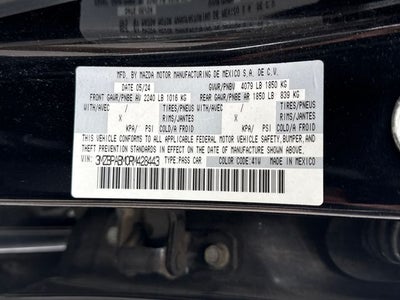 2024 Mazda Mazda3 2.5 S Select Sport