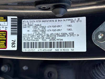 2021 Toyota Tacoma SR5 V6