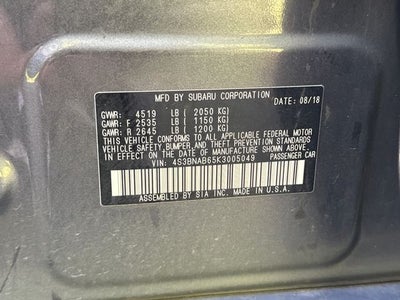 2019 Subaru Legacy 2.5i Premium