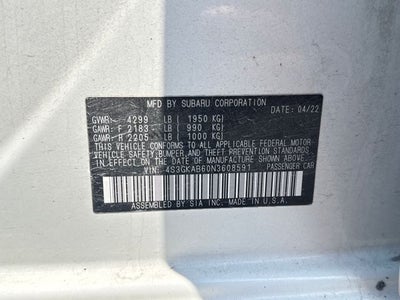 2022 Subaru Impreza Base