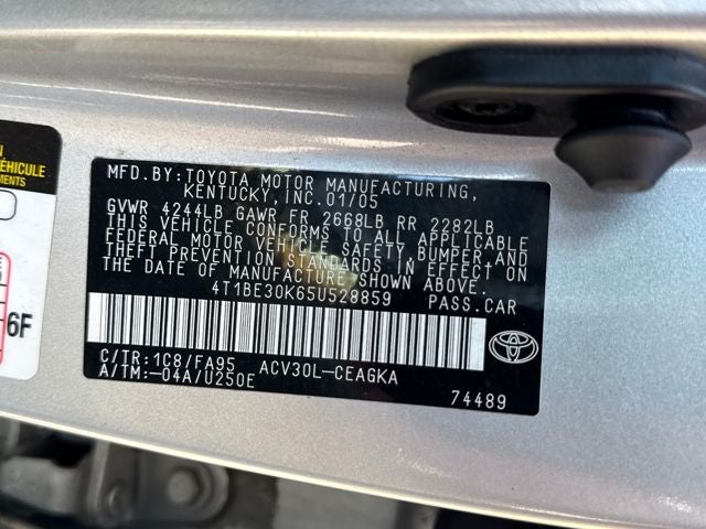 2005 Toyota Camry XLE