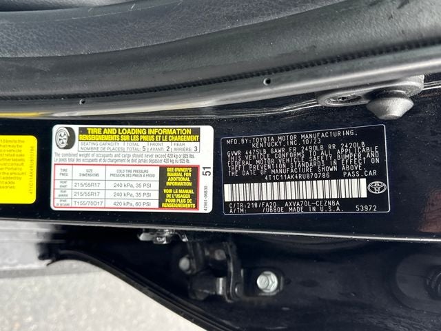 2024 Toyota Camry LE