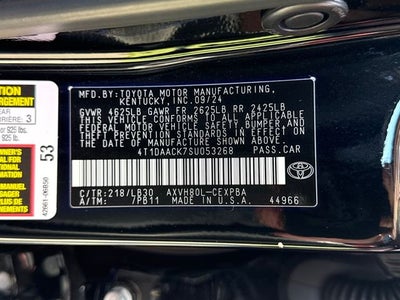 2025 Toyota Camry XSE