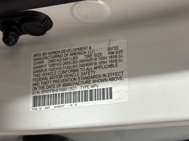 2022 Honda Passport TrailSport