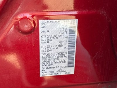 2015 Nissan Rogue SV