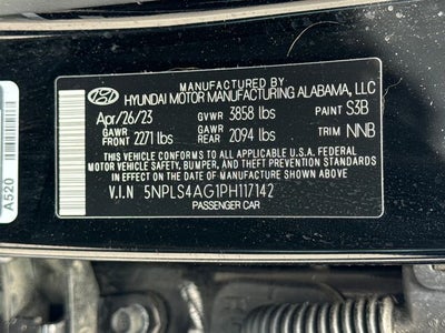 2023 Hyundai Elantra SEL