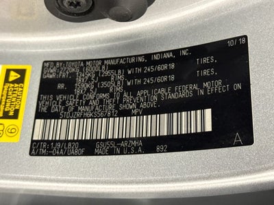 2019 Toyota Highlander XLE