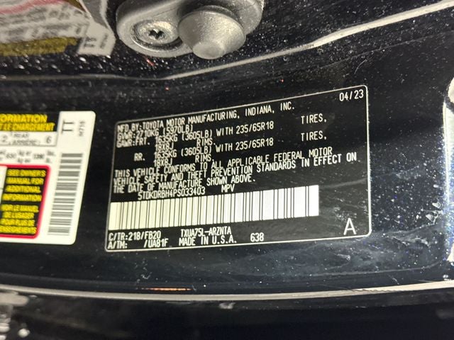 2023 Toyota Highlander LE