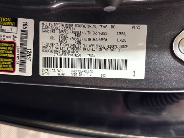 2023 Toyota Tundra Limited