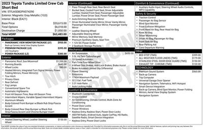 2023 Toyota Tundra Limited