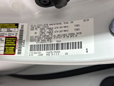 2024 Toyota Tundra SR5