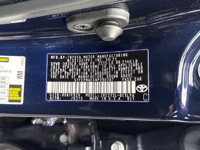 2022 Toyota Corolla LE