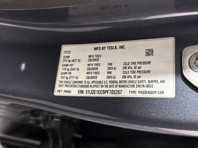 2023 Tesla Model 3 Performance