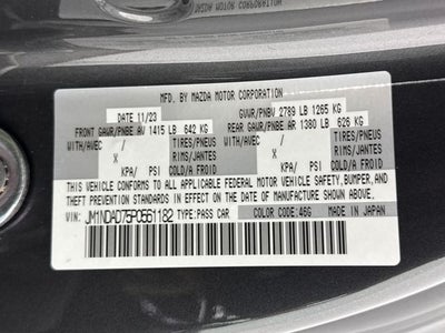 2023 Mazda Mazda MX-5 Miata Grand Touring