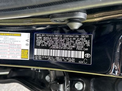 2023 Toyota Corolla Hybrid LE