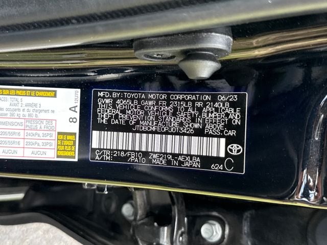 2023 Toyota Corolla Hybrid LE