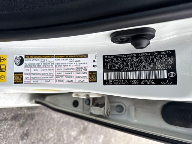 2016 Toyota Prius Four