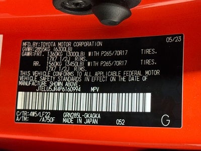 2023 Toyota 4Runner TRD Pro