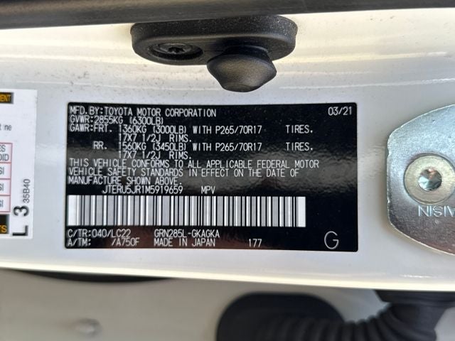 2021 Toyota 4Runner TRD Off-Road Premium