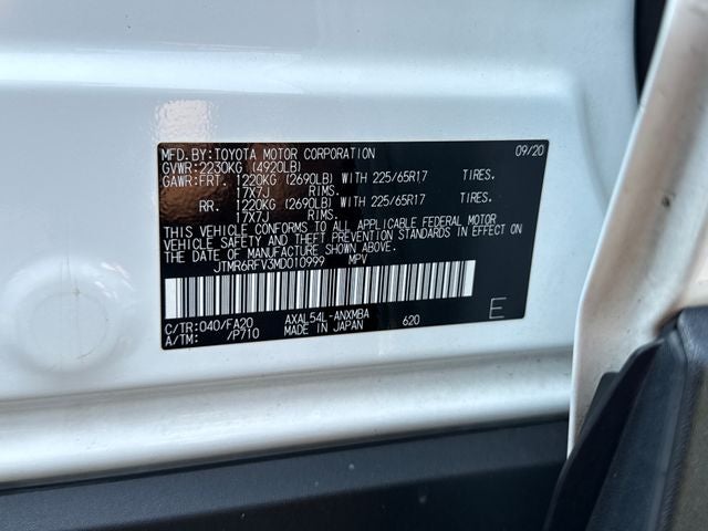 2021 Toyota RAV4 Hybrid XLE