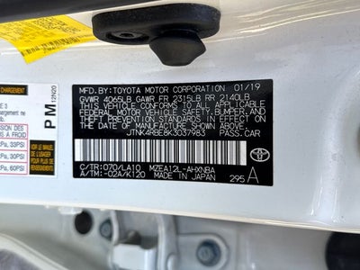 2019 Toyota Corolla Hatchback XSE