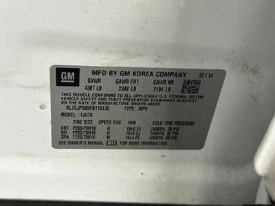 2015 Chevrolet Trax LS