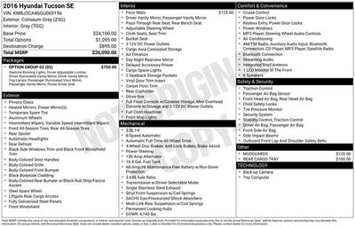2016 Hyundai Tucson SE