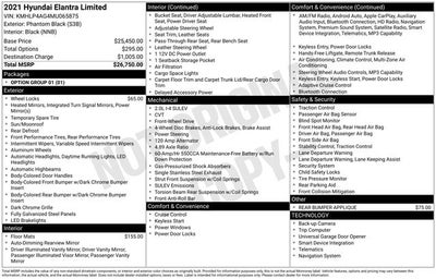 2021 Hyundai Elantra Limited