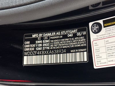 2019 Mercedes-Benz E-Class E 300 4MATIC®