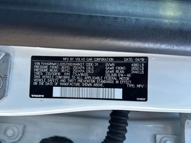 2018 Volvo V60 Cross Country T5