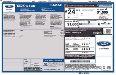2019 Ford Escape S