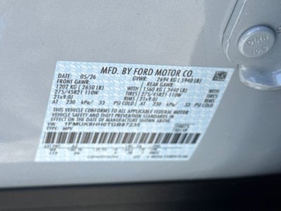 2026 Ford Explorer Platinum