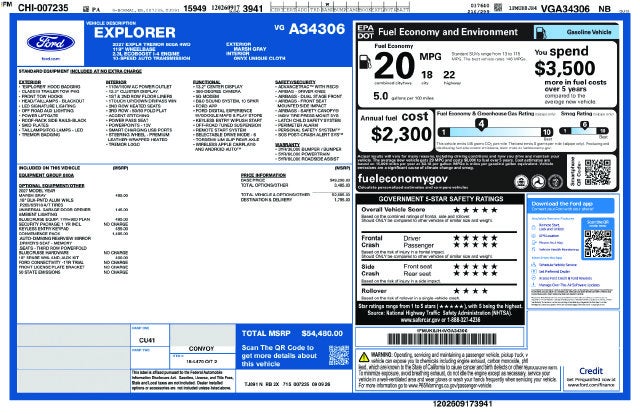 2027 Ford Explorer Tremor