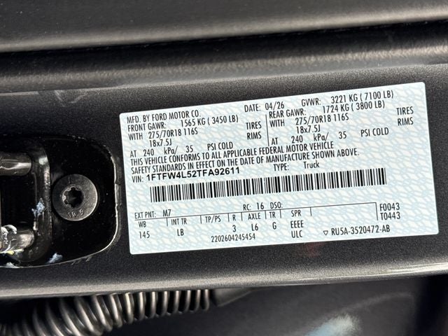 2026 Ford F-150 Tremor