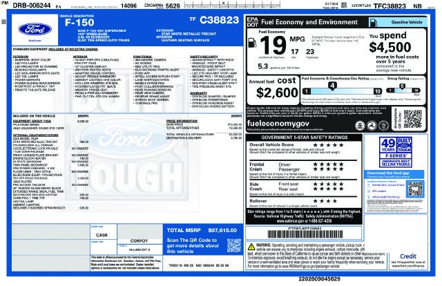 2026 Ford F-150 Platinum