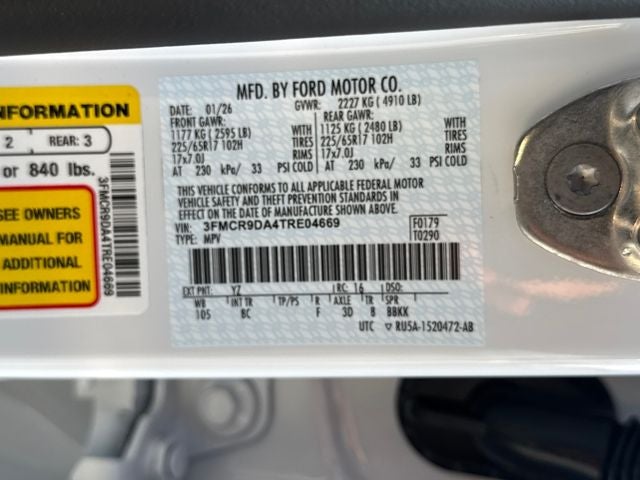 2026 Ford Bronco Sport Badlands