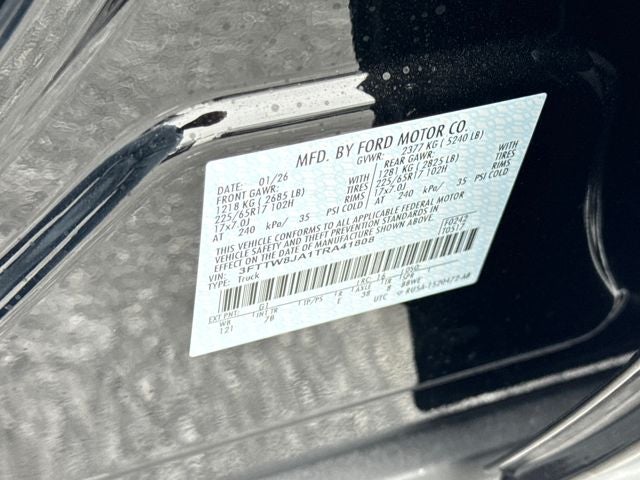 2026 Ford Maverick XLT