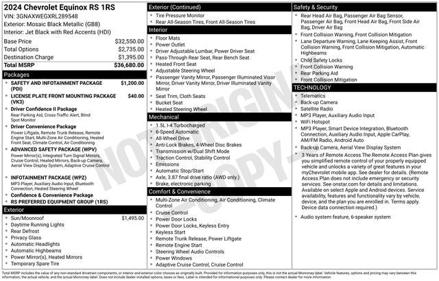 2024 Chevrolet Equinox RS