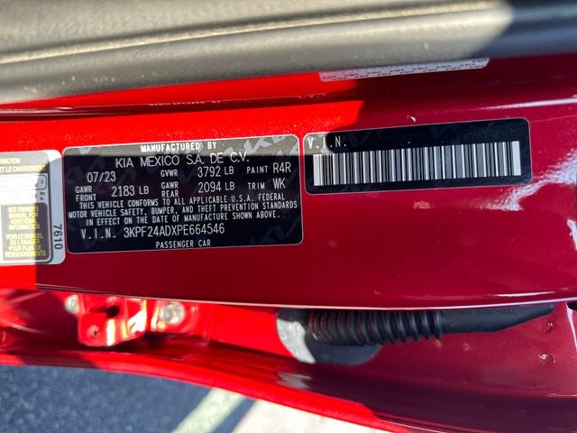 2023 Kia Forte LXS