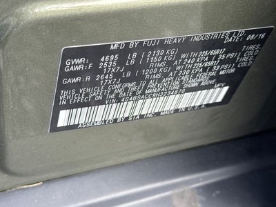 2017 Subaru Outback 2.5i Premium