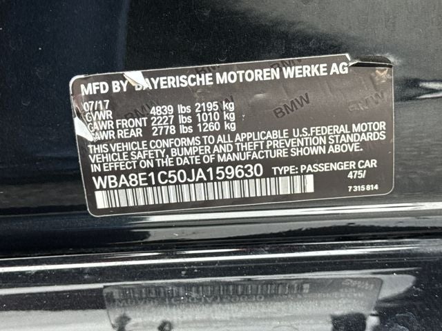 2018 BMW 3 Series 330e iPerformance