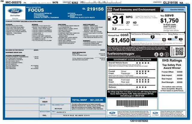 2016 Ford Focus SE