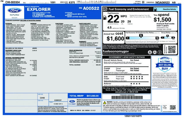 2022 Ford Explorer XLT